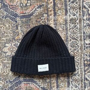 Will & Bear Levi Black | Aus Wool Beanie